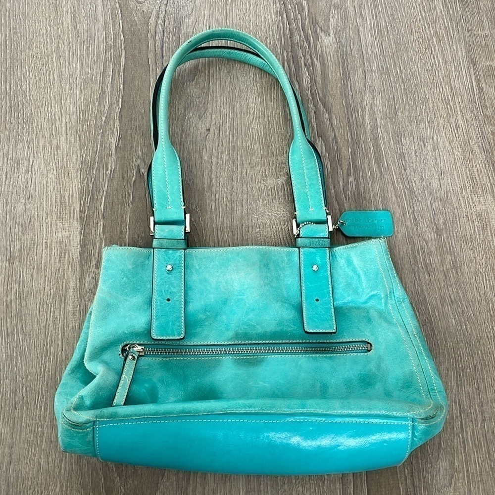 Blue Shoulder Bag